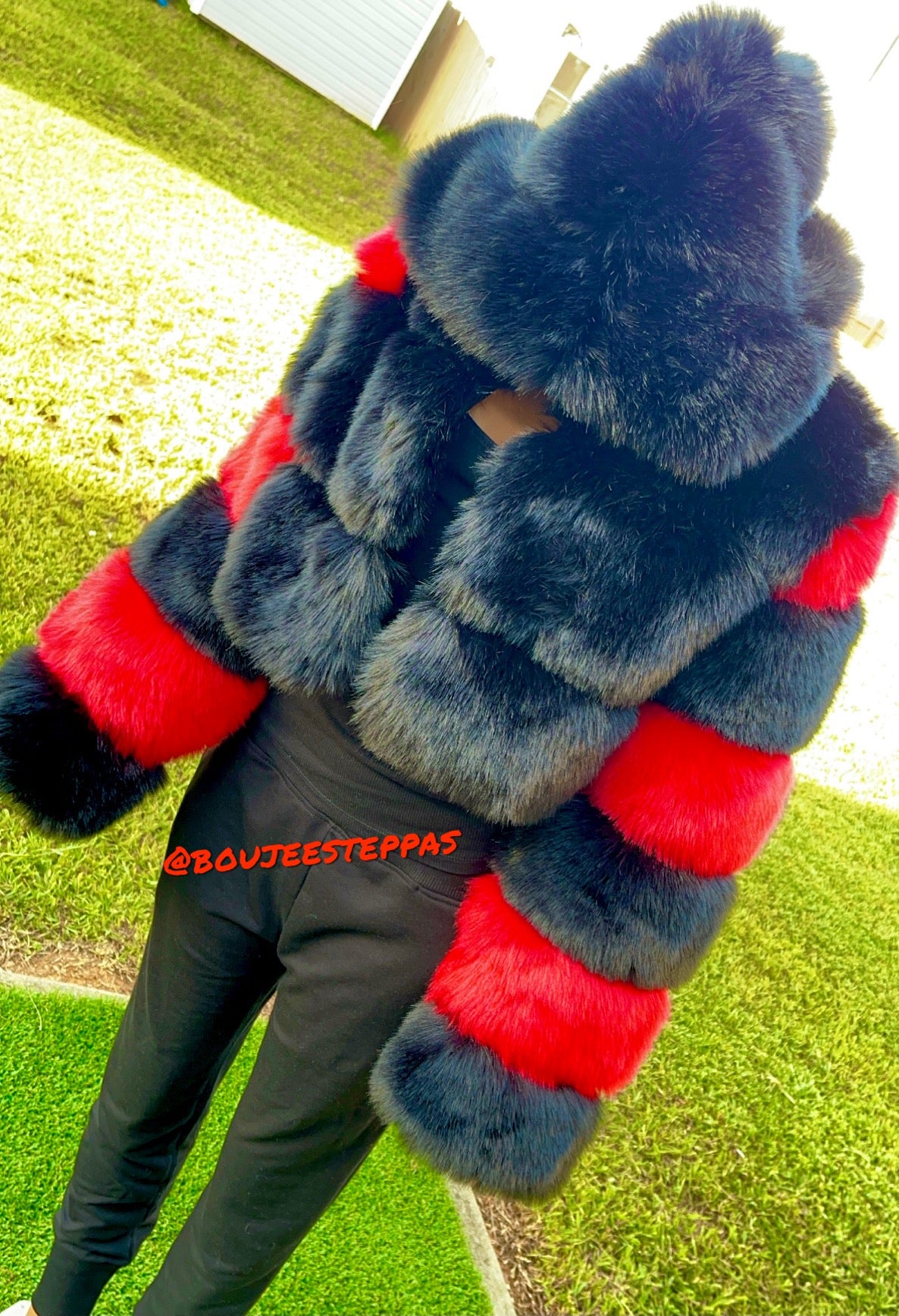 Custom clearance fur coat